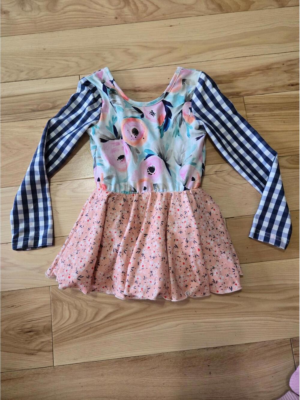 Cheeky plum leotard 3t dress